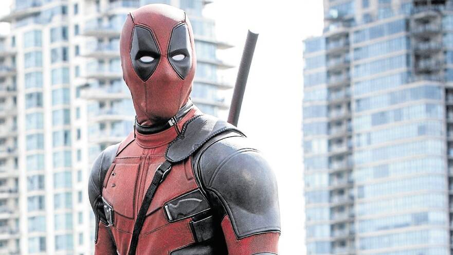 Ryan Reynolds is back in spandex for Deadpool 3. File picture