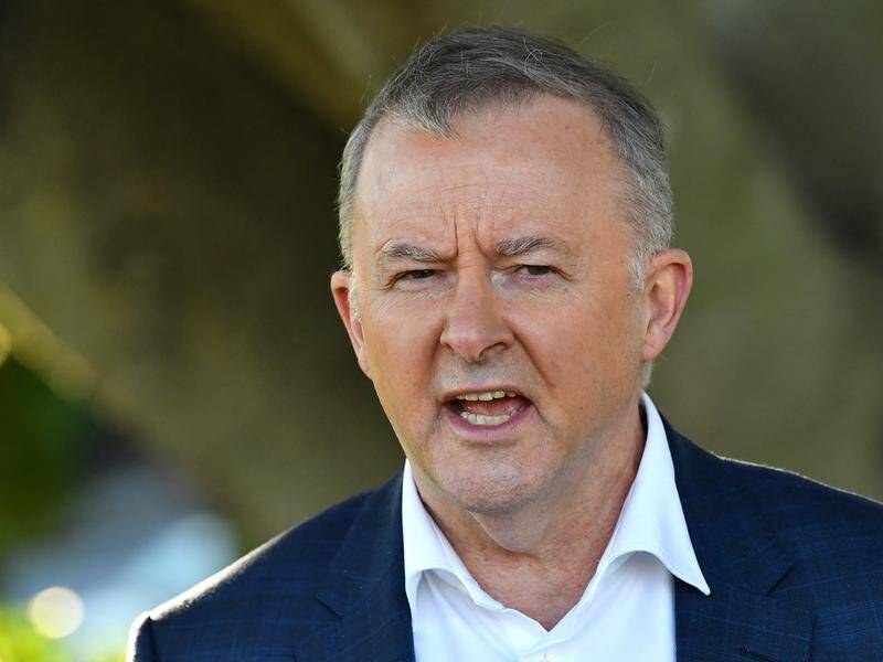 Labor Leader Anthony Albanese is under tight restrictions in Canberra, after returning from Qld.