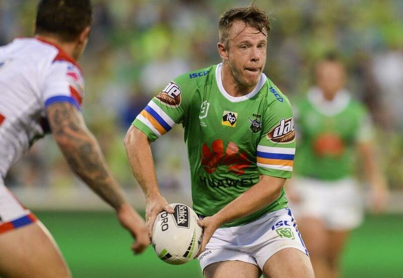 Canberra halfback Sam Williams has always loved watching Cooper Cronk.
