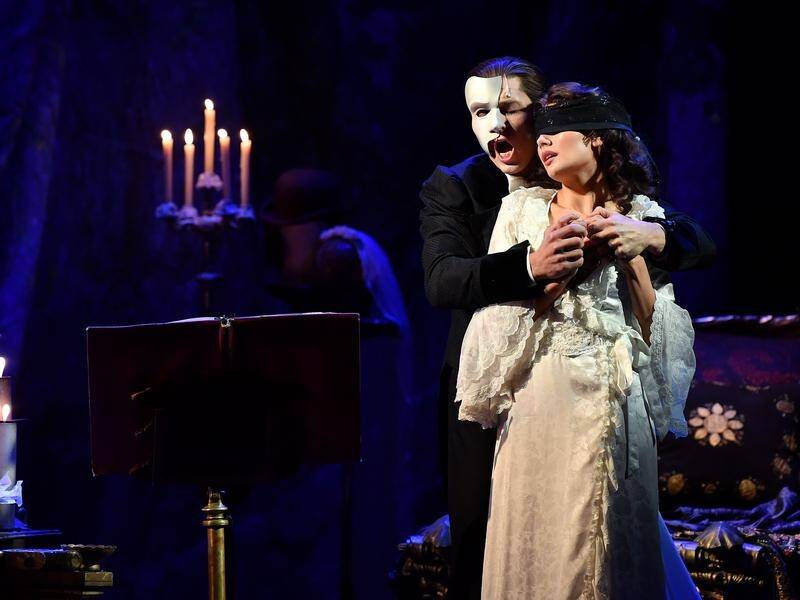 A new production of Andrew Lloyd Webber's Phantom of the Opera will debut at the Sydney Opera House. (Bianca De Marchi/AAP PHOTOS)