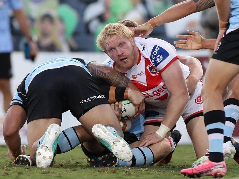 James Graham will play for the Dragons against the Titans on Saturday despite asking for a release.