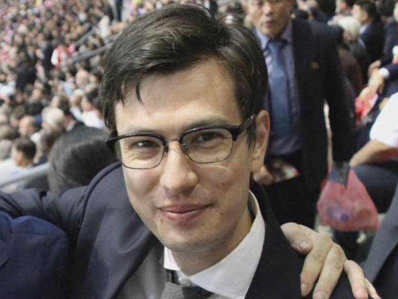 Australian and South Korean media have identified the detained man as Alek Sigley.