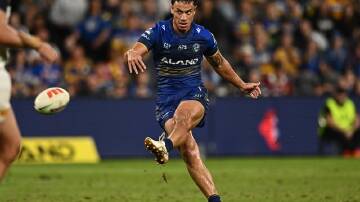 A match-clincher against the Cowboys, Daejarn Asi is determined to back up for Parramatta. (James Gourley/AAP PHOTOS)