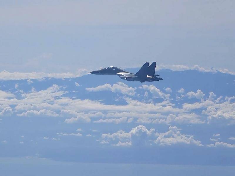 Over the past four years, China's military has significantly ramped up its activities around Taiwan. (AP PHOTO)
