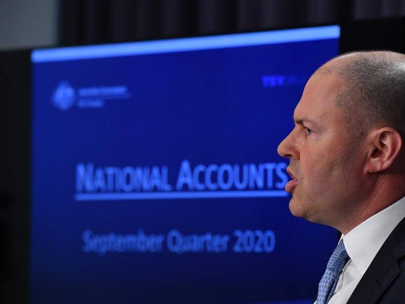 Treasurer Josh Frydenberg says the latest national accounts figures are cause for optimism and hope.
