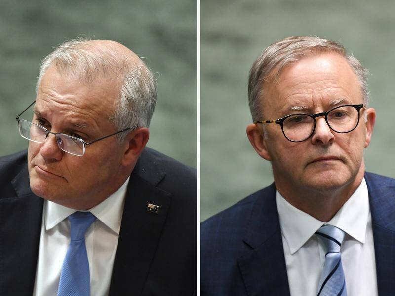 Labor leader Anthony Albanese is on par with Scott Morrison as preferred prime minister.