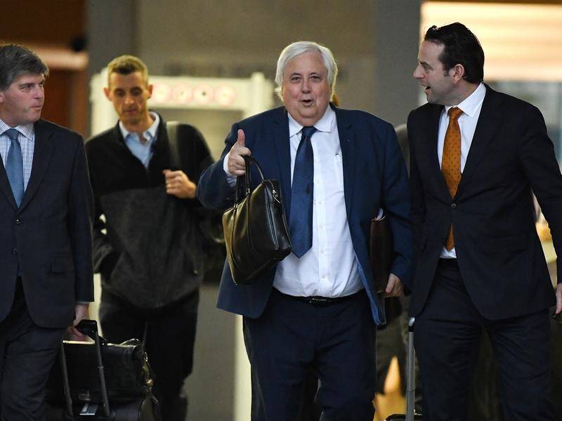 Clive Palmer's undeveloped mining assets had a value of about a $1, a Queensland court has heard.