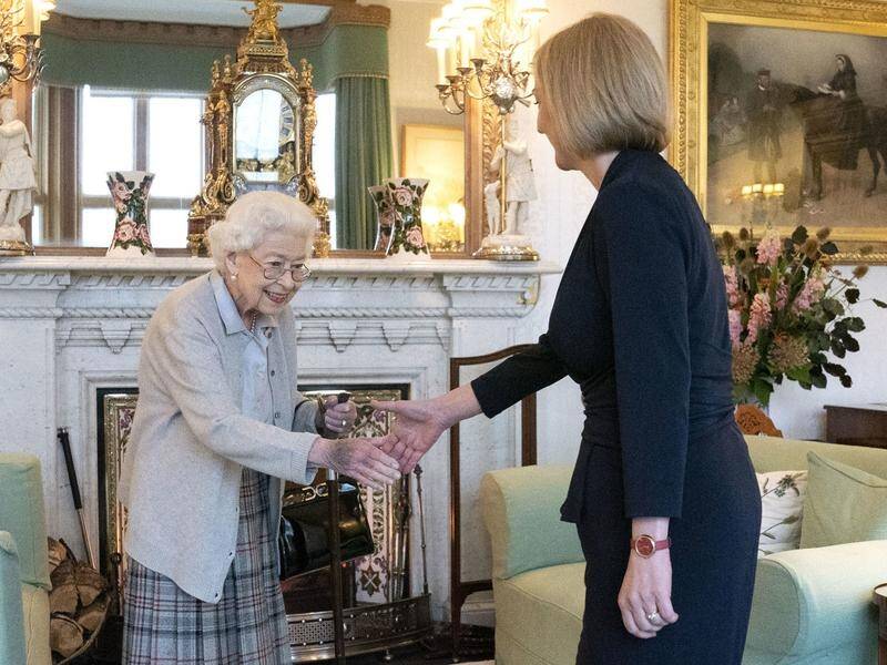 Britain has a new prime minister in Liz Truss who met with the Queen to formally take up the role. (AP PHOTO)