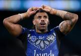 Josh Addo-Carr's hopes of a NSW recall for State of Origin have been dashed by hamstring trouble. (Dan Himbrechts/AAP PHOTOS)