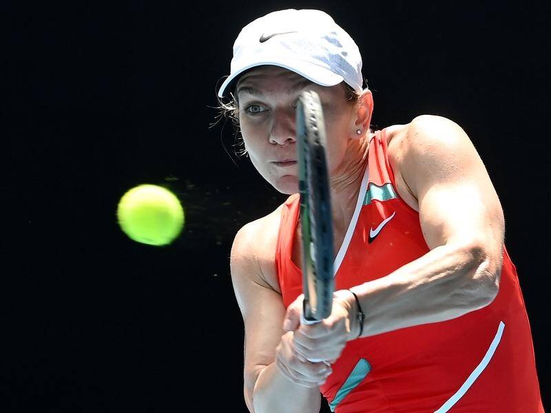 Former world No.1 Simona Halep is into the Australian Open fourth round for a seventh time.