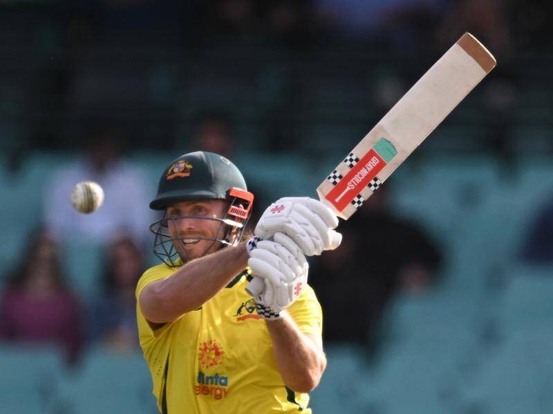 Mitch Marsh has the qualities to captain Australia's white-ball teams, WA coach Adam Voges says. (Dean Lewins/AAP PHOTOS)