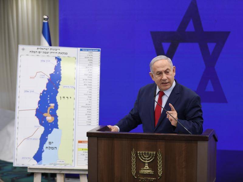 Prime Minister Benjamin Netanyahu has vowed to extend Israeli sovereignty over the Jordan Valley.