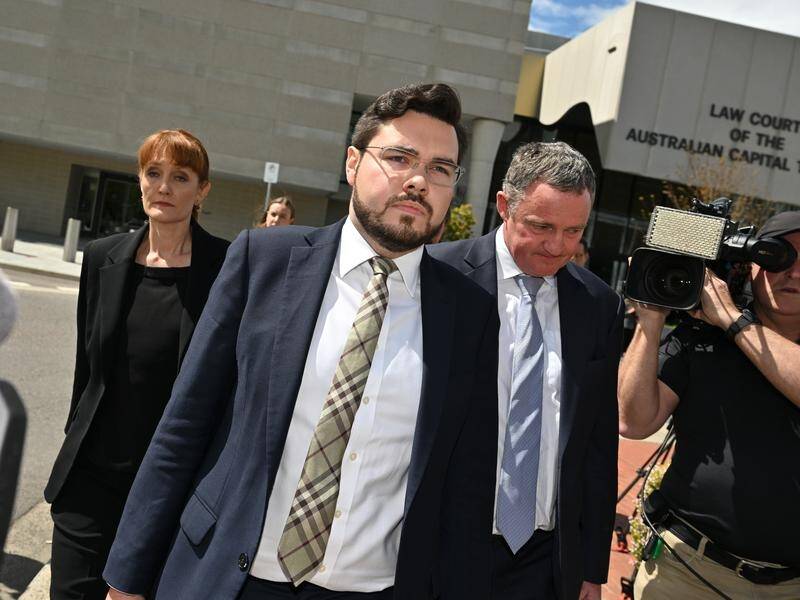 The ACT government has set up a board of inquiry after complaints about the trial of Bruce Lehrmann. (Mick Tsikas/AAP PHOTOS)