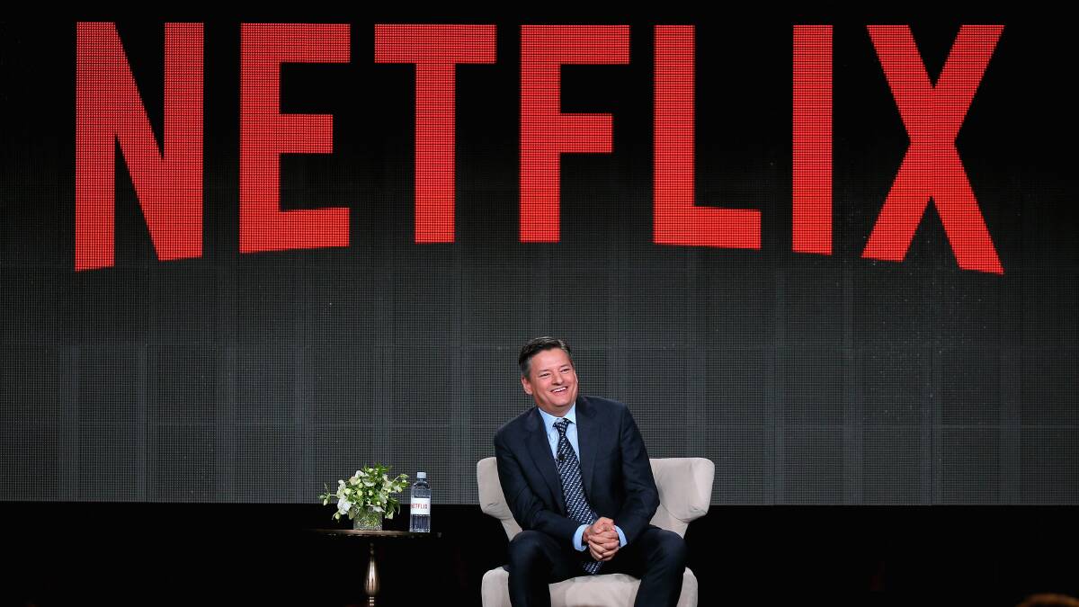 Netflix chief content officer Ted Sarandos during the Netflix TCA Press Tour in 2015. Picture: Getty Images