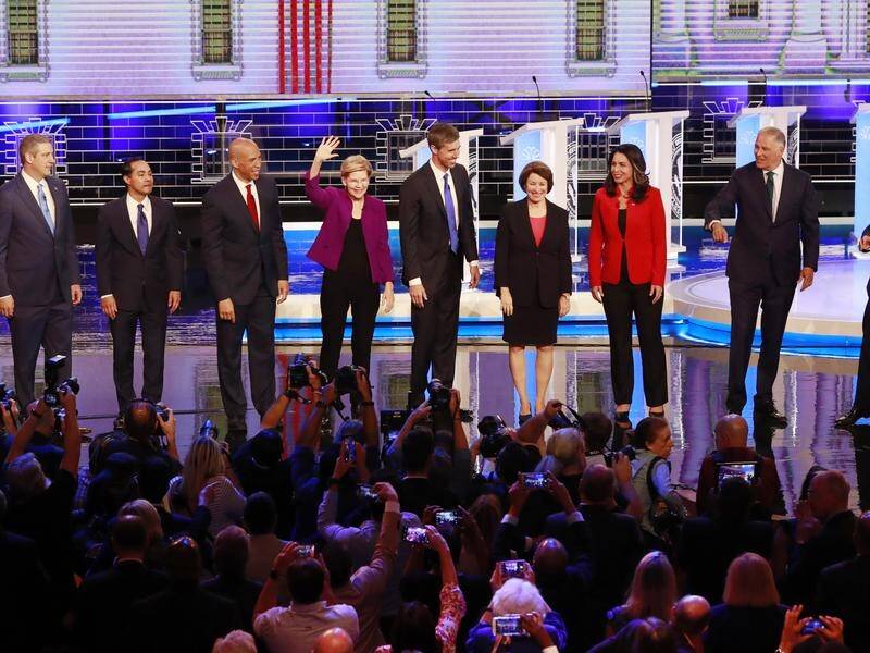 Leading Democrats are putting their case to be the party's 2020 Presidential candidate,.