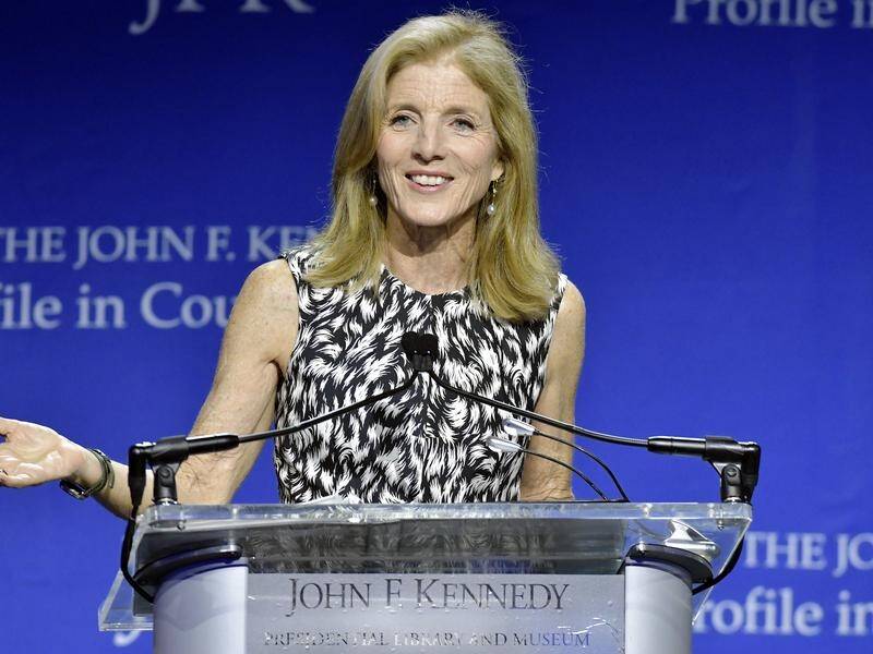 US ambassador to Australia Caroline Kennedy, John F Kennedy's daughter, is set to visit this week.