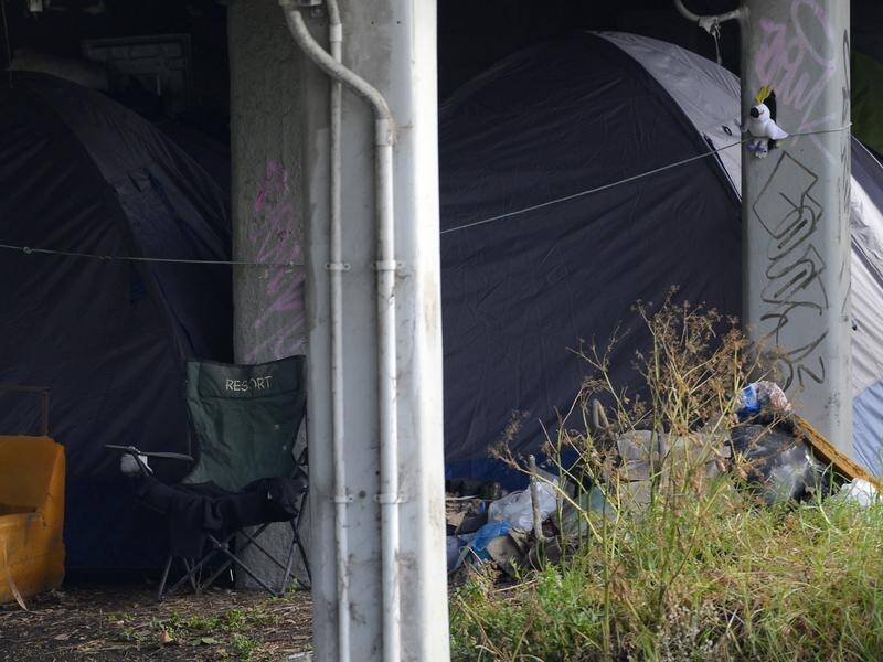 Victoria's peak homelessness body says the state is experiencing a once-in-a-lifetime housing crisis (Tracey Nearmy/AAP PHOTOS)
