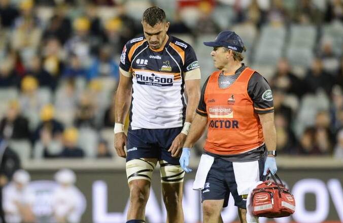 Rory's back: Brumbies big man to return from an ankle injury against Bulls. Picture: AAP
