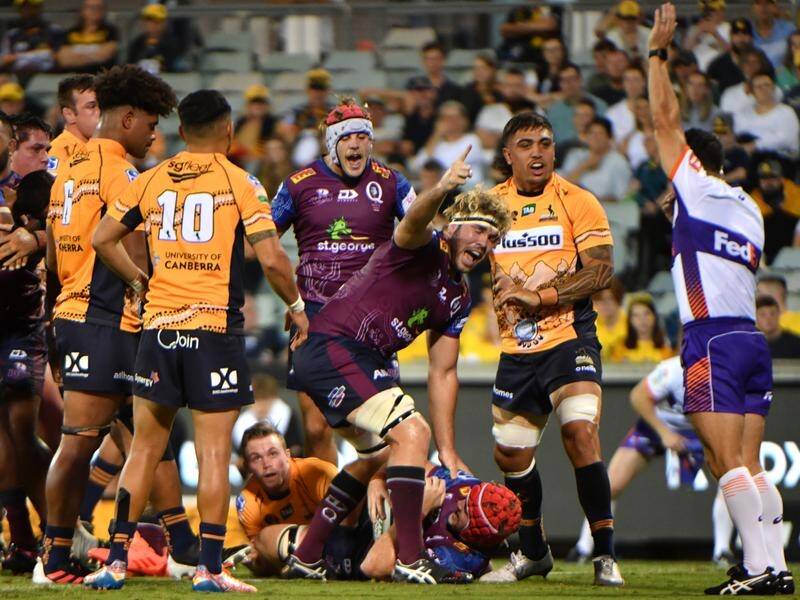 The Brumbies and Queensland Reds produced an enthraling 78-points spectacle in Canberra.