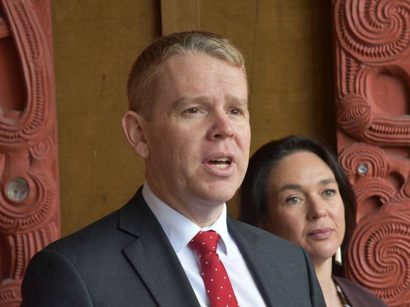 NZ PM Chris Hipkins has labelled National Party candidate Ryan Hamilton a "conspiracy theorist". (Ben McKay/AAP PHOTOS)