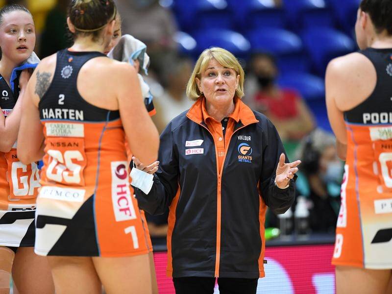 Coach Julie Fitzgerald will be chasing her sixth national title when the Giants meet the NSW Swifts.