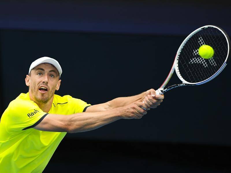 John Millman was at full stretch but still no match for Spain's Pablo Carreno Busta in their tie.