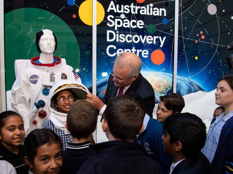 Scott Morrison says the new centre will help curious minds to learn about the wonders of space.