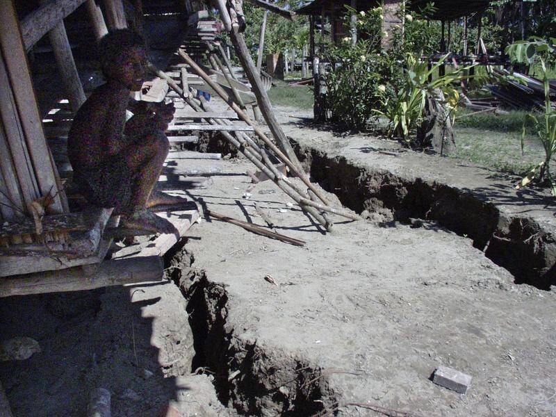 An 6.3 magnitude earthquake has struck the New Britain region of Papua New Guinea (file photo).