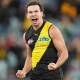 Daniel Rioli's newly signed deal keeps him in yellow and black until the end of the 2027 season. (Scott Barbour/AAP PHOTOS)