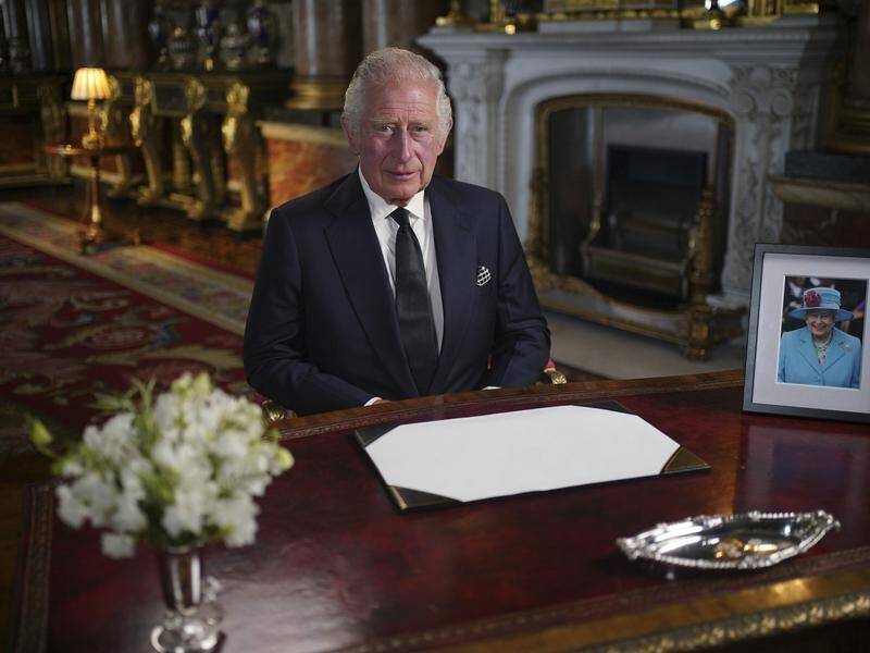 King Charles III is set to officially be proclaimed monarch in a ceremony followed by gun salutes. (AP PHOTO)