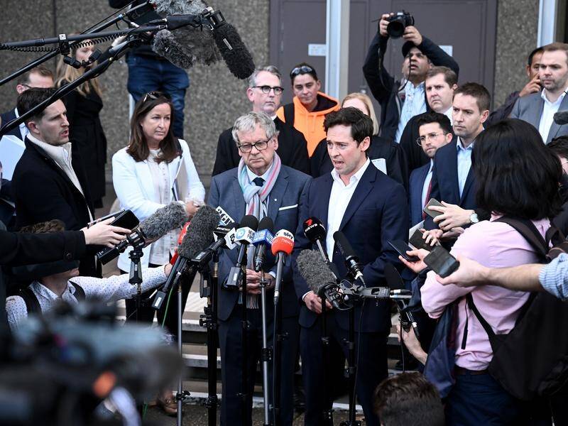 Journalists Nick McKenzie and Chris Masters say they have been vindicated by a judge for their work. (Dan Himbrechts/AAP PHOTOS)