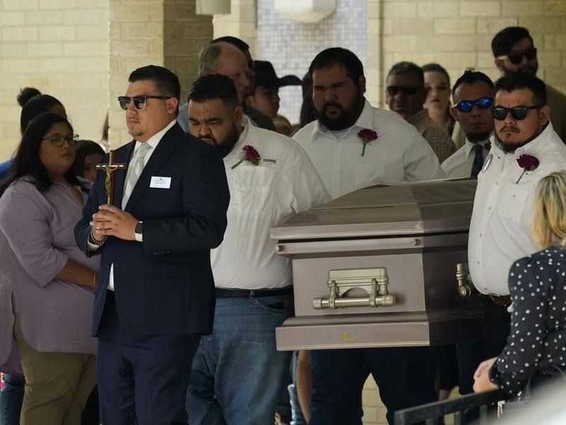 The family of massacre victim Amerie Jo Garza, 10, has laid her to rest in Uvalde, Texas.