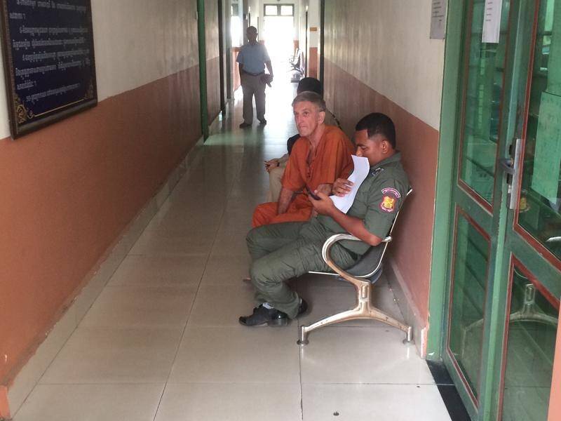 Ex-Australian teacher Garry Mulroy has been jailed for two years in Cambodia for indecent assault.