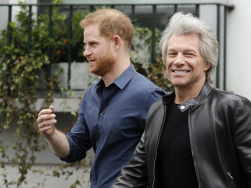 Prince Harry and Jon Bon Jovi are recording a special single for the Invictus Games.
