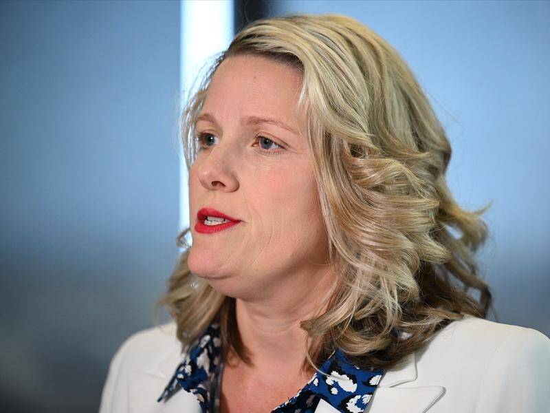 Minister Clare O'Neil says a new cybersecurity operation is being launched to break hacker networks. (James Ross/AAP PHOTOS)