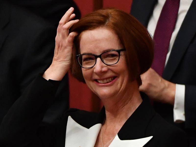 Former prime minister Julia Gillard says she has 'big shoes to fill' as the new chair of Wellcome.