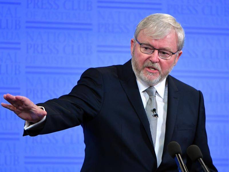 Former prime minister Kevin Rudd says the effect of his talks with Pfizer will likely never be known