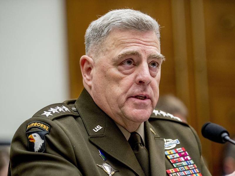 General Mark Milley and his fellow Joint Chiefs of Staff have condemned the violence at the Capitol.
