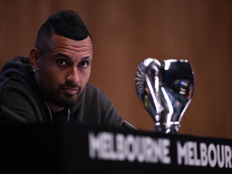 Tennis star Nick Kyrgios has opened up on battling serious depression in a social media post.