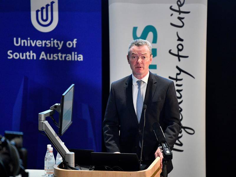 Christopher Pyne has taken up a professorial appointment at the University of South Australia.