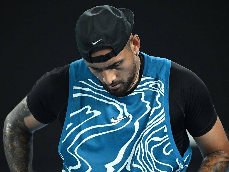 Nick Kyrgios has pulled out the Australian Open due to injury. (James Ross/AAP PHOTOS)