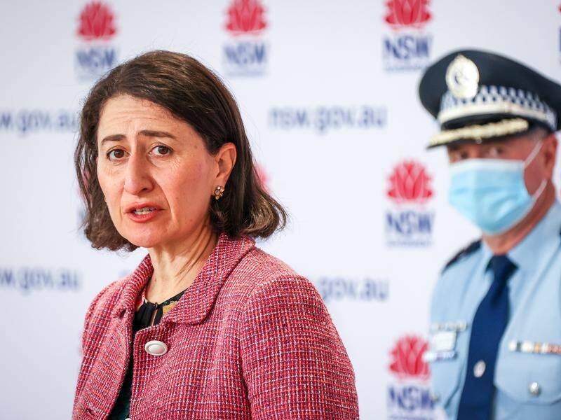 Premier Gladys Berejiklian describes NSW's daily COVID-19 infection numbers as "disturbingly high".