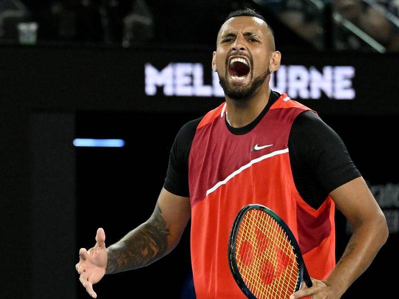 Tuning his back on Davis Cup, Nick Kyrgios says he may never play in the team event again. (Dean Lewins/AAP PHOTOS)