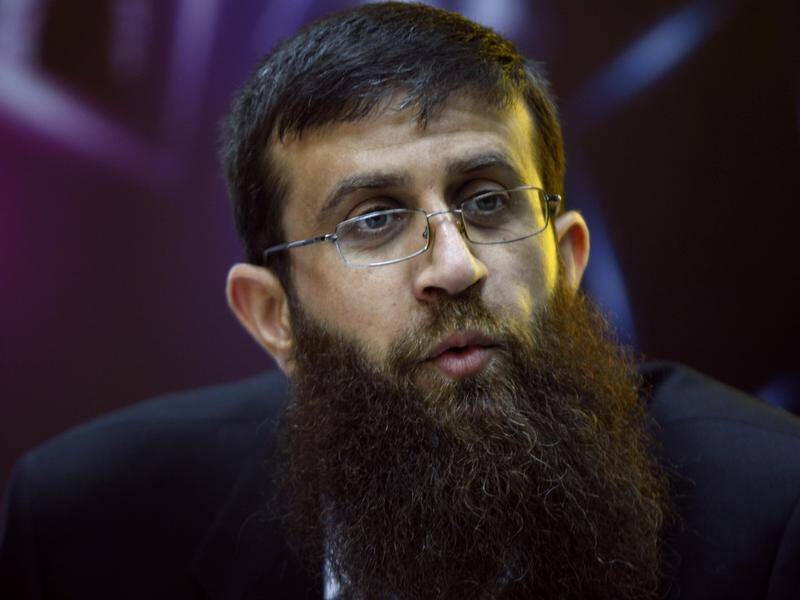 Israel had accused Palestinian Khader Adnan of affiliation with a terror group and incitement. (AP PHOTO)