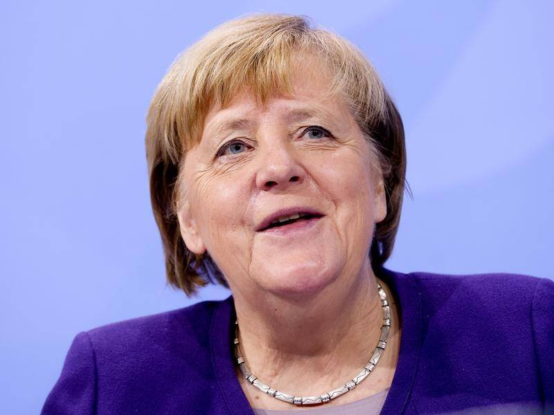 Chancellor Angela Merkel's parting message to Germans is to get vaccinated against COVID-19.