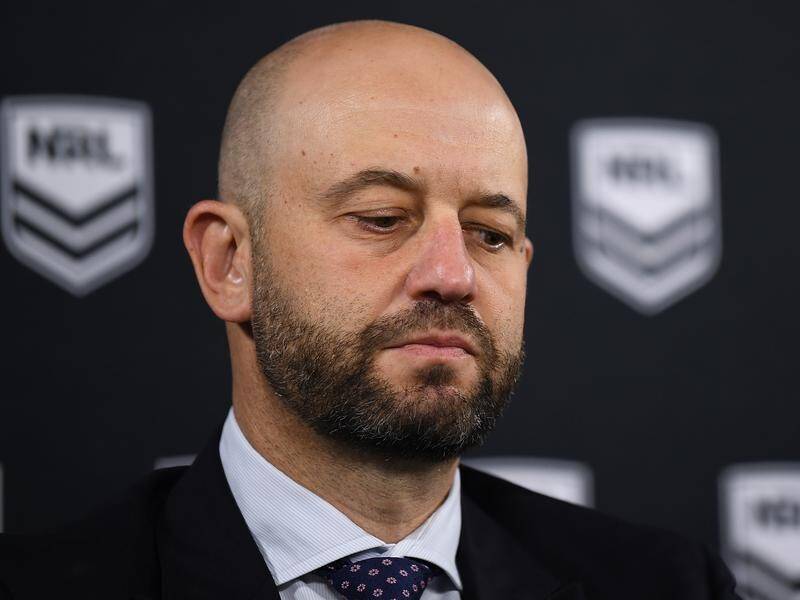 Todd Greenberg has quit as CEO of the NRL after four years in the job.