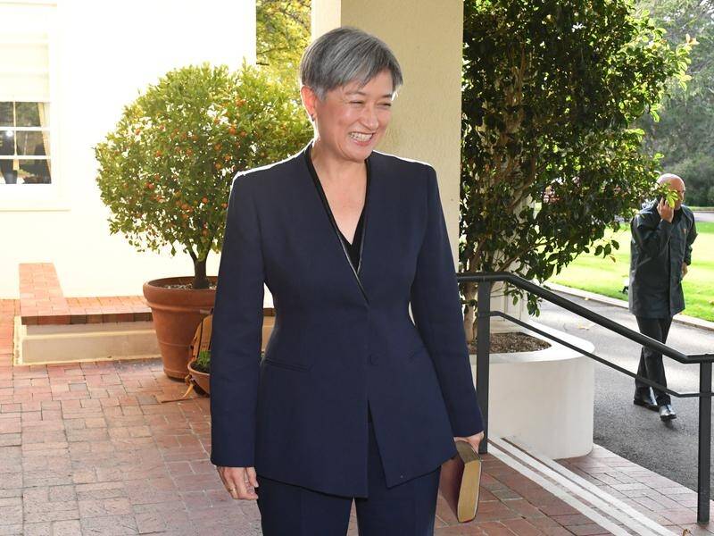 Foreign Minister Penny Wong is visiting Pacific nations for the second time in as many weeks.