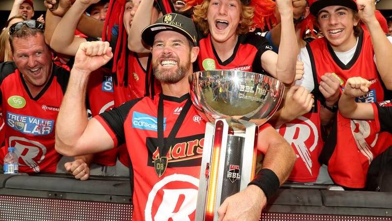 Dan Christian has helped the Melbourne Renegades to BBL success.