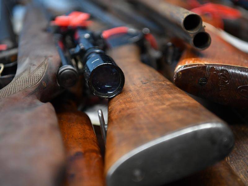 Domestic violence offenders may be stripped of their right to hold a West Australian gun licence. (Joel Carrett/AAP PHOTOS)