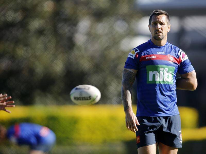 Knights captain Mitchell Pearce has to pass concussion protocols before playing the Raiders.